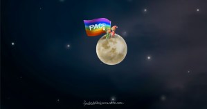 La luna di Favoledellabuonotte.com per la pace